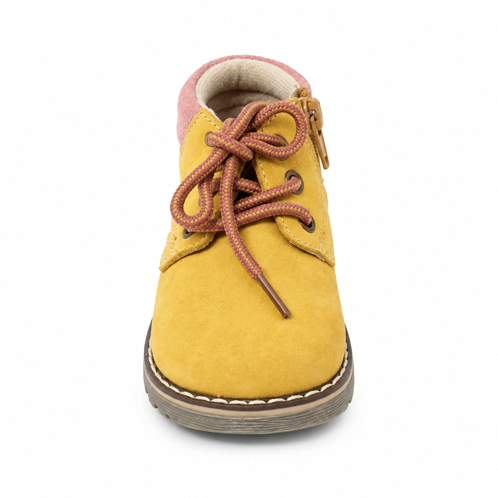 Bubble Kids – Tronchetto Bambina in Pelle Scamosciato Imbottito (24-26)