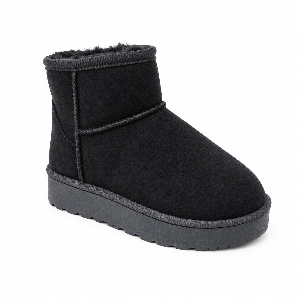 Stivale nero con pelo interno invernale | Bimbi Love