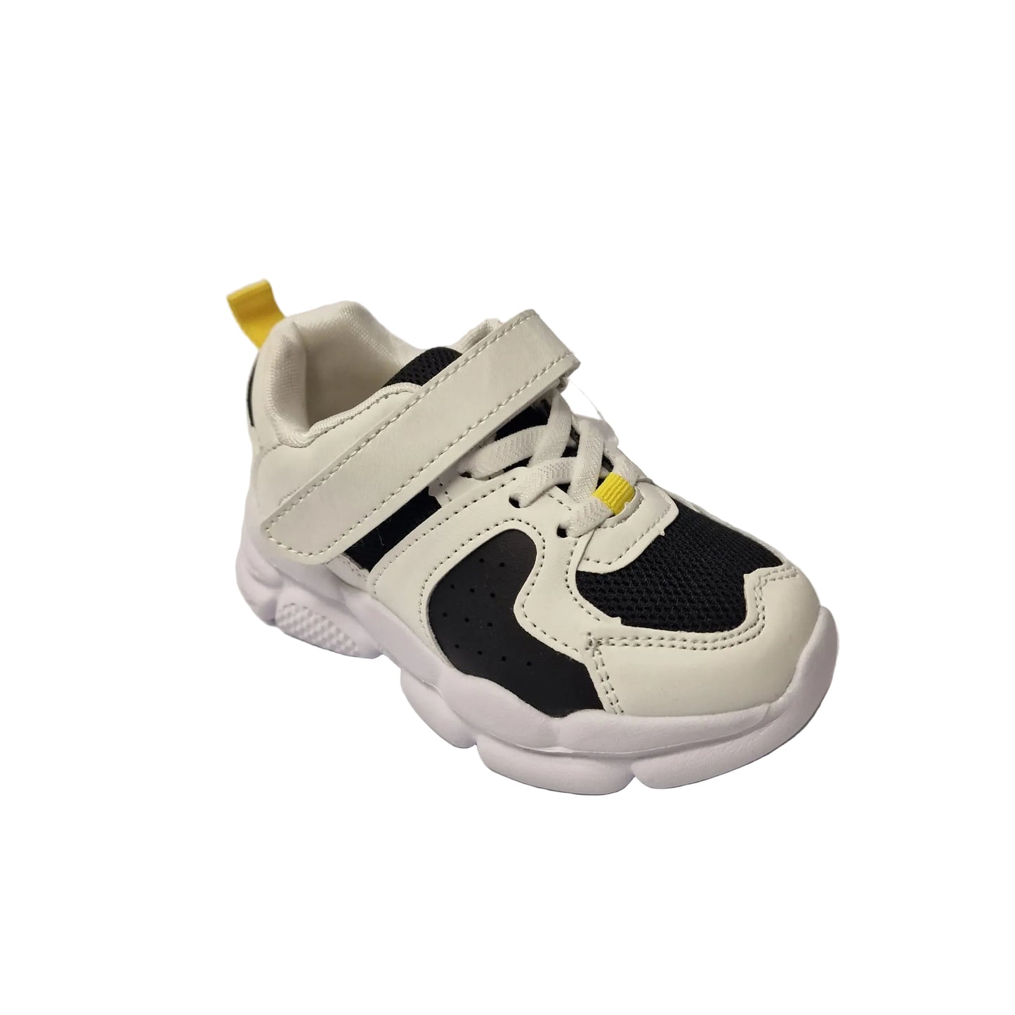 D.T. New York – Scarpa Ginnastica Bambino Bianco e Nero