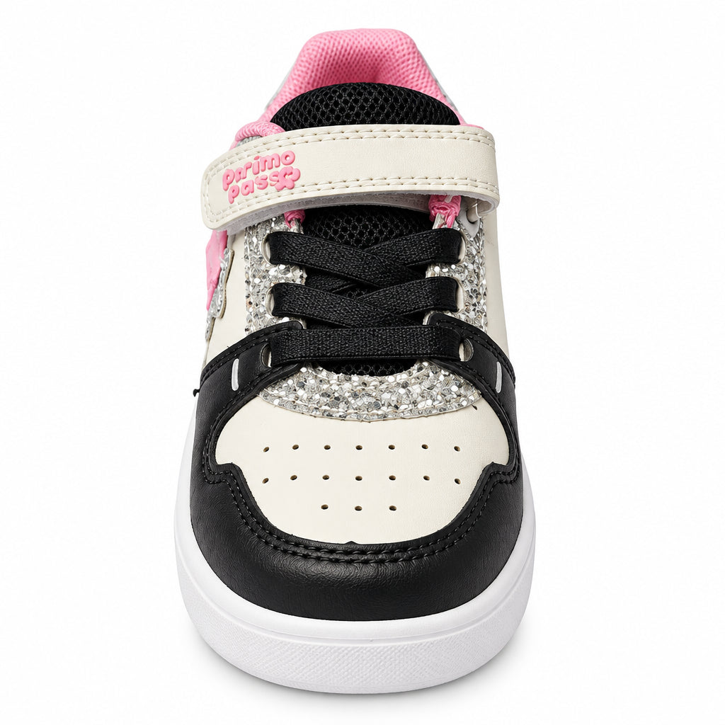 Sneakers bambina Giardino D'Oro rosa nero impermeabili | Bimbi Love