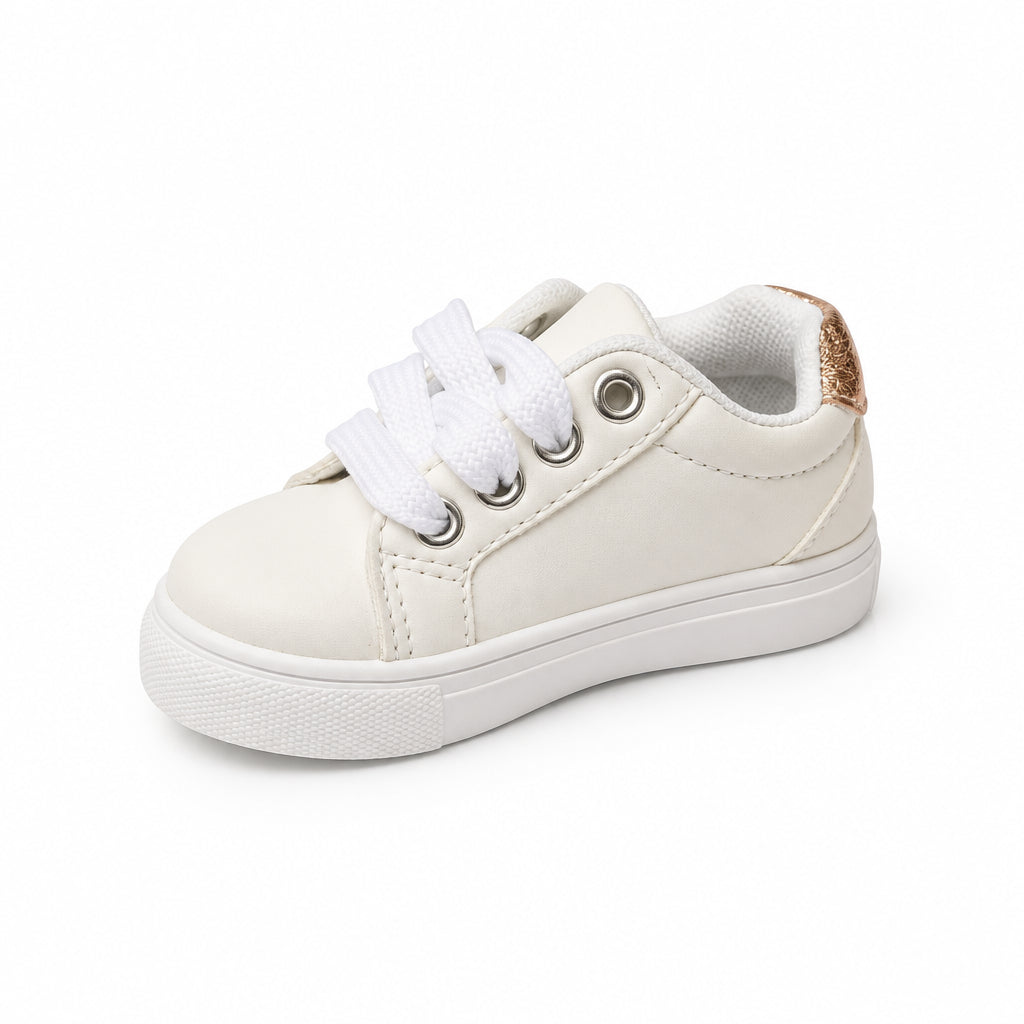Sneakers bambina D.T. New York effetto pelle | Bimbi Love