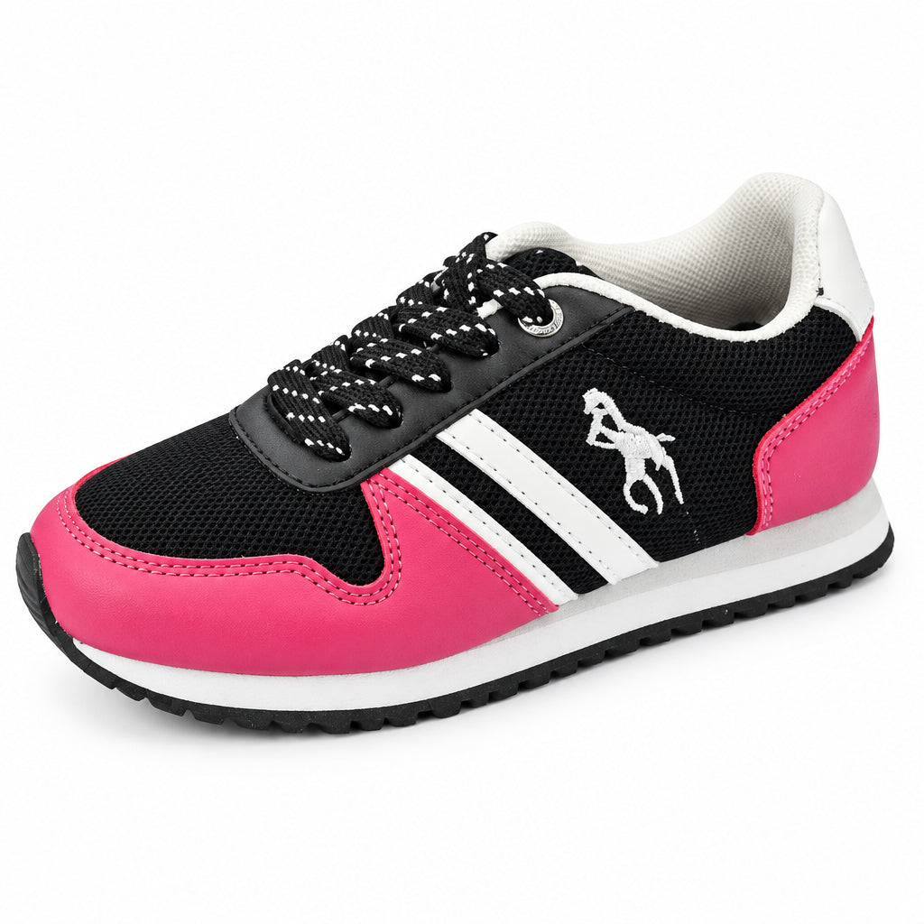 Sneakers bambina Kalasity nero e pesca | Bimbi Love