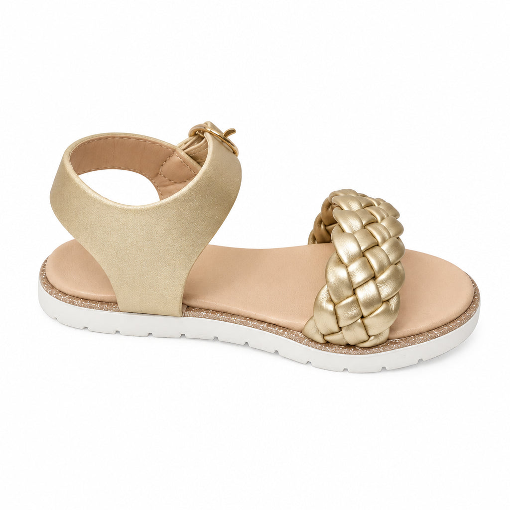 Bubble Kids – Sandaletto Bambina Effetto Lucido Oro