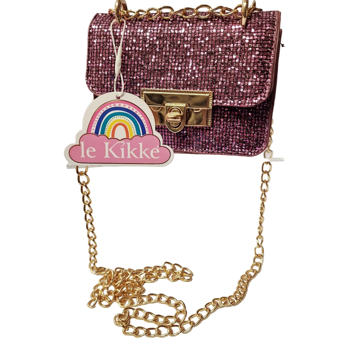 Le Kikke – Borsetta Glitter Bambina Fucsia