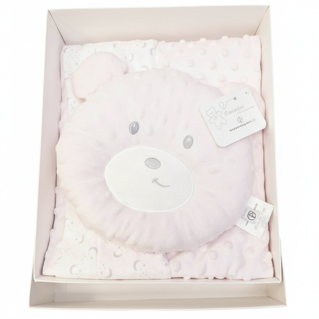 Pile culla e cuscino orso neonato N. Gabrielli | Bimbi Love