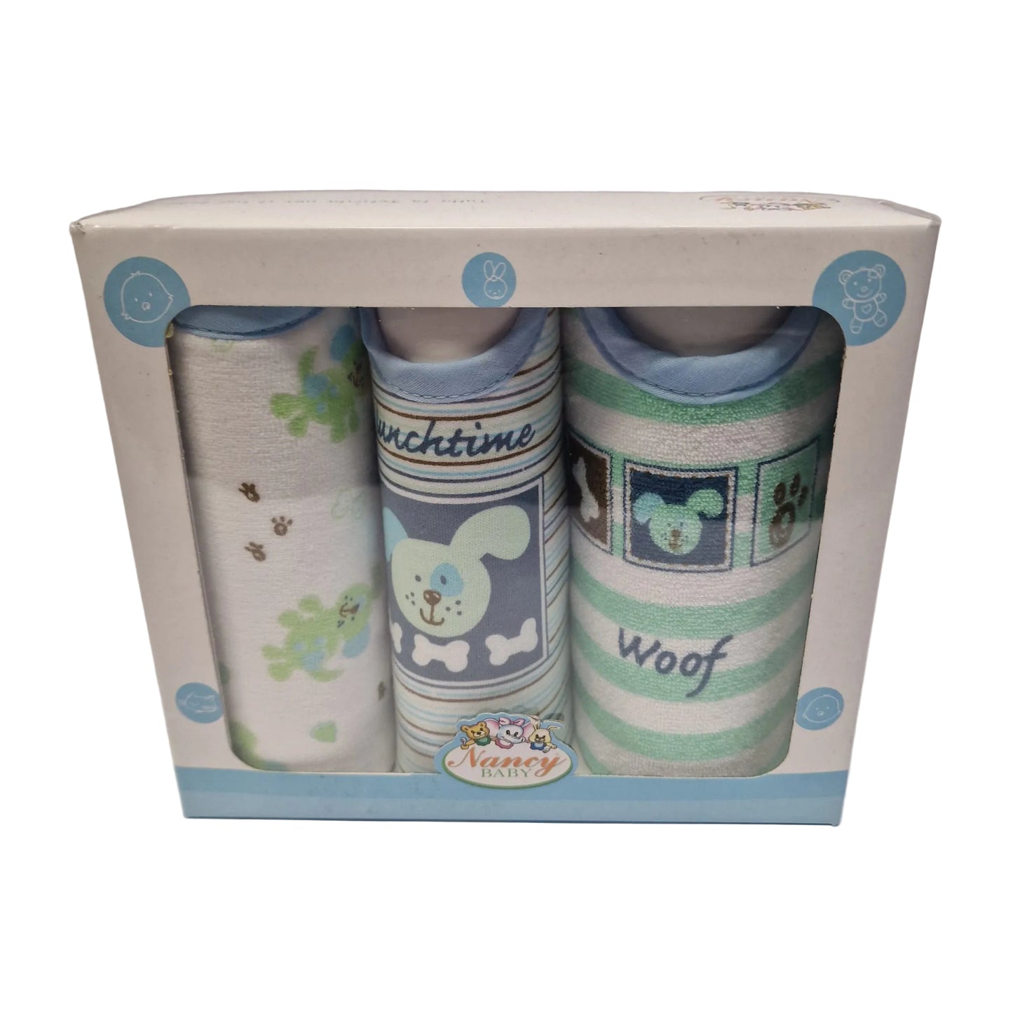 Nancy Baby – Set Bavaglini Neonato