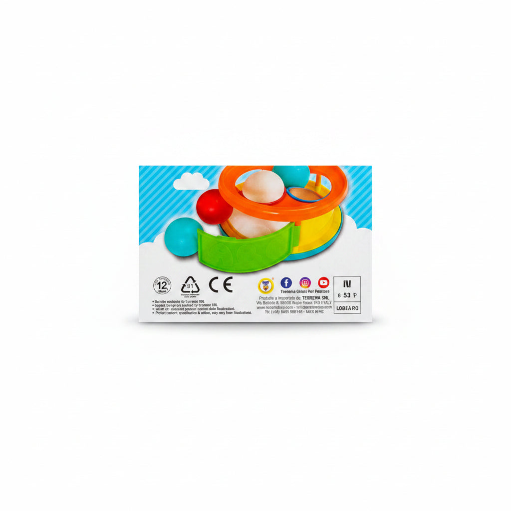 Tamburo con palline bambini Gogo | Bimbi Love