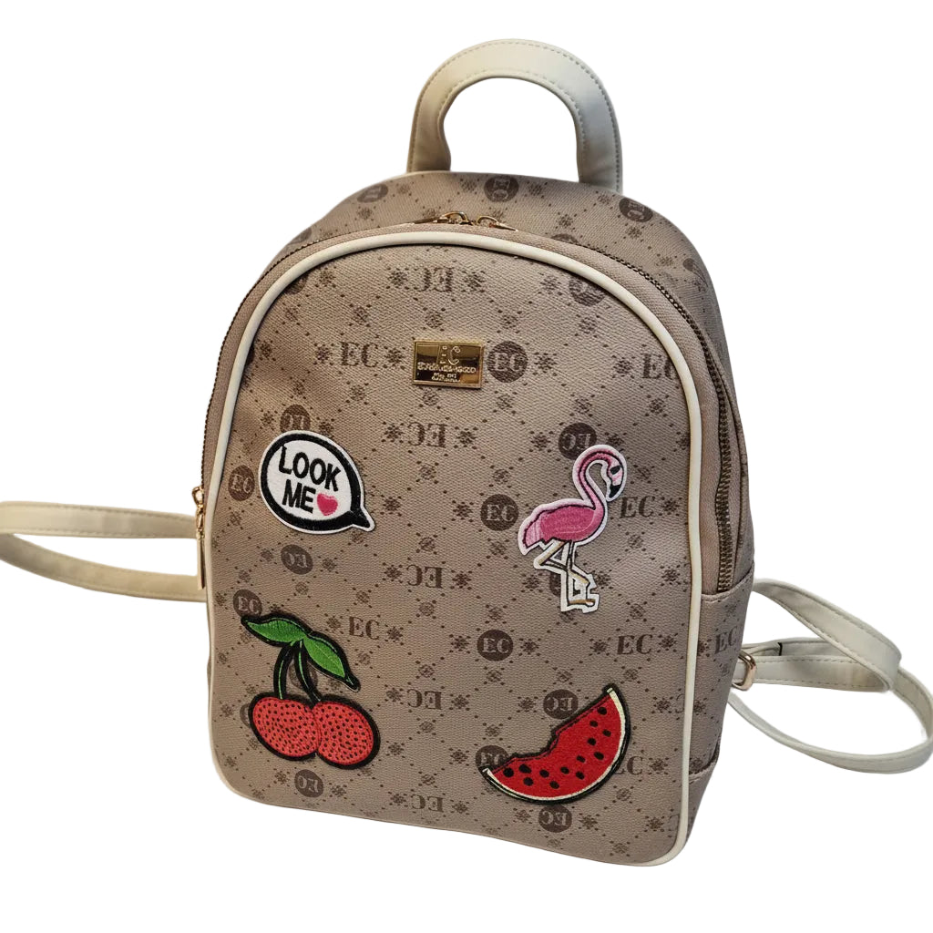 Zainetto donna beige EC | Bimbi Love