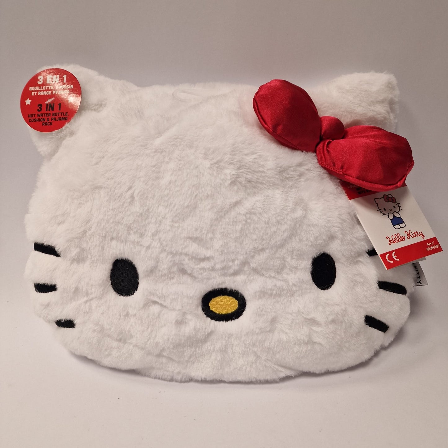 Hello Kitty - Borsa dell' acqua calda peluche 3 in 1
