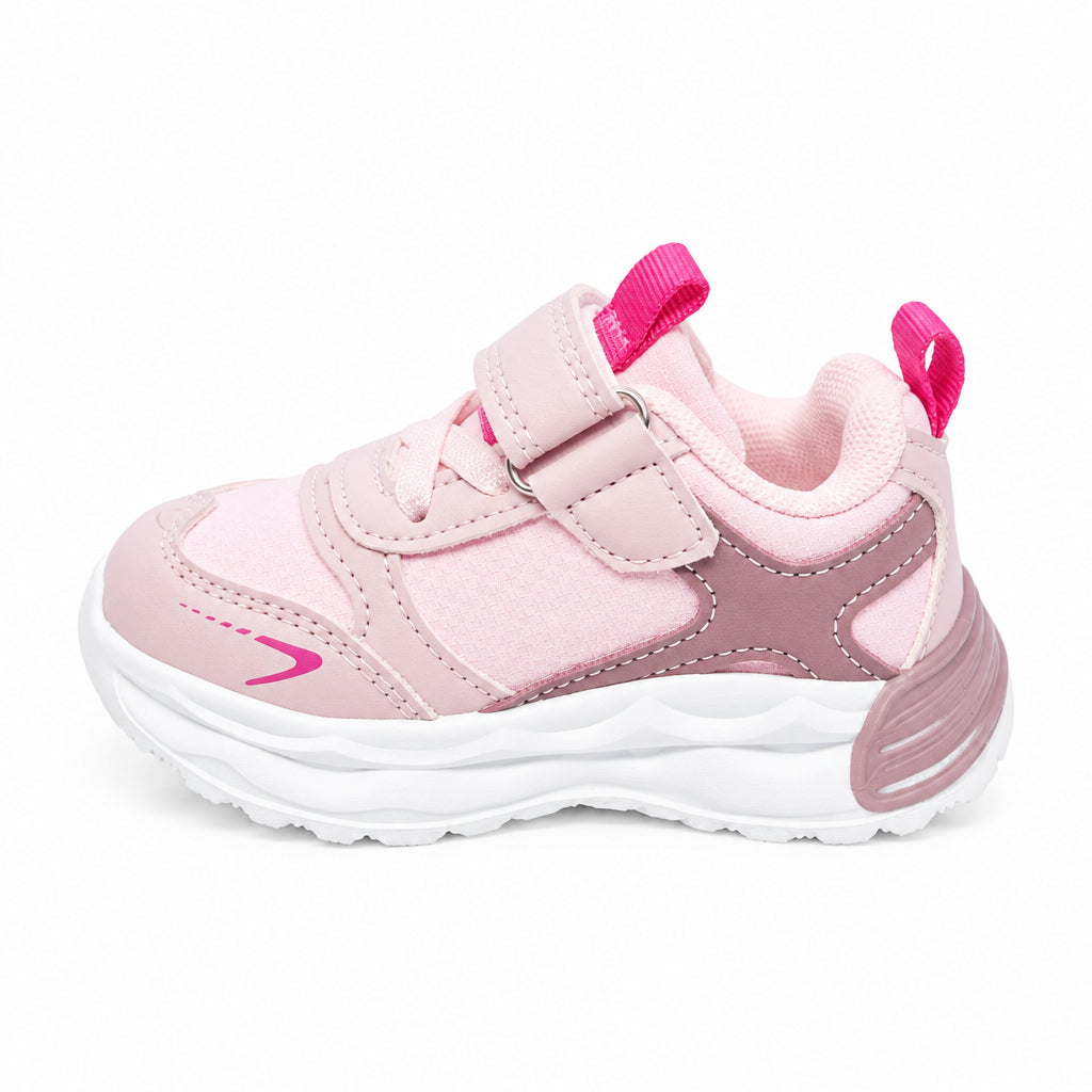 Sneakers bambina Pink con luci