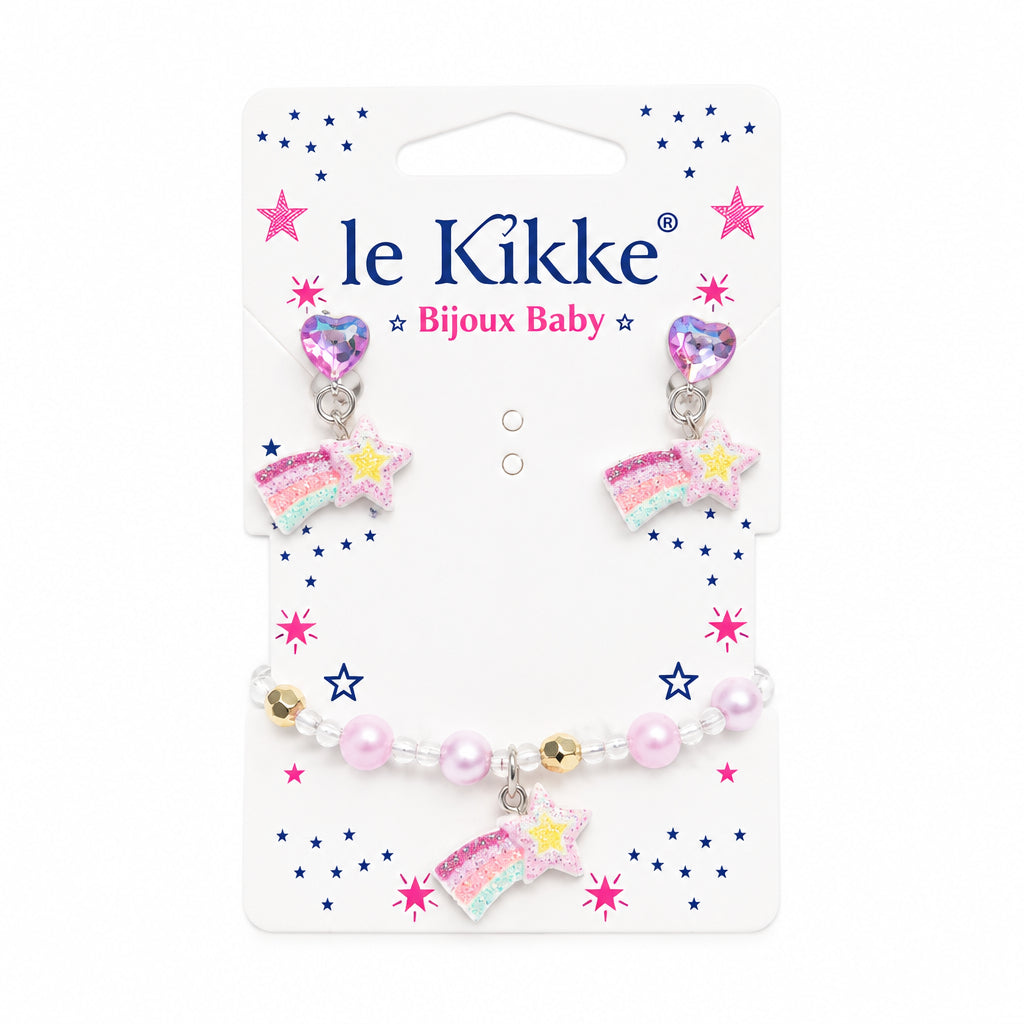 Le Kikke - Parure Orecchini e Braccialetto