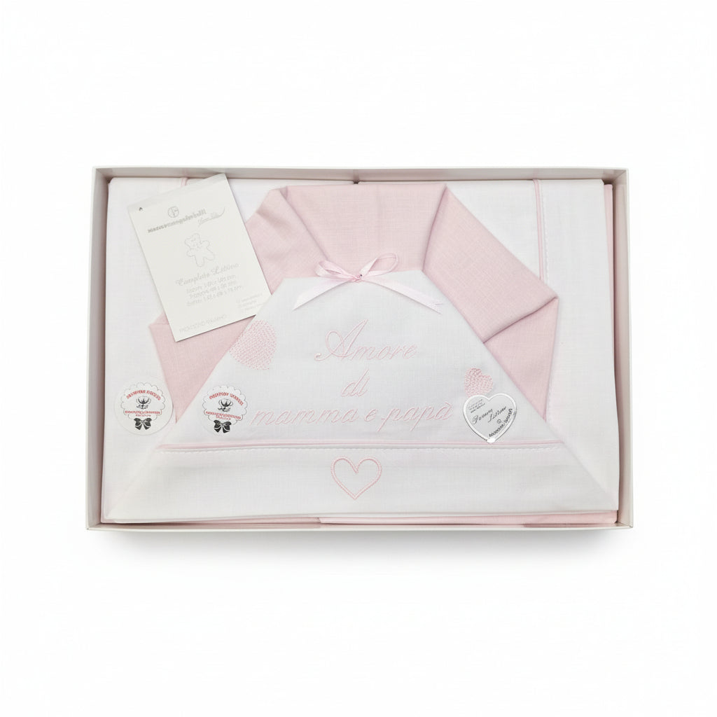 Completo lettino neonato N. Gabrielli | Bimbi Love