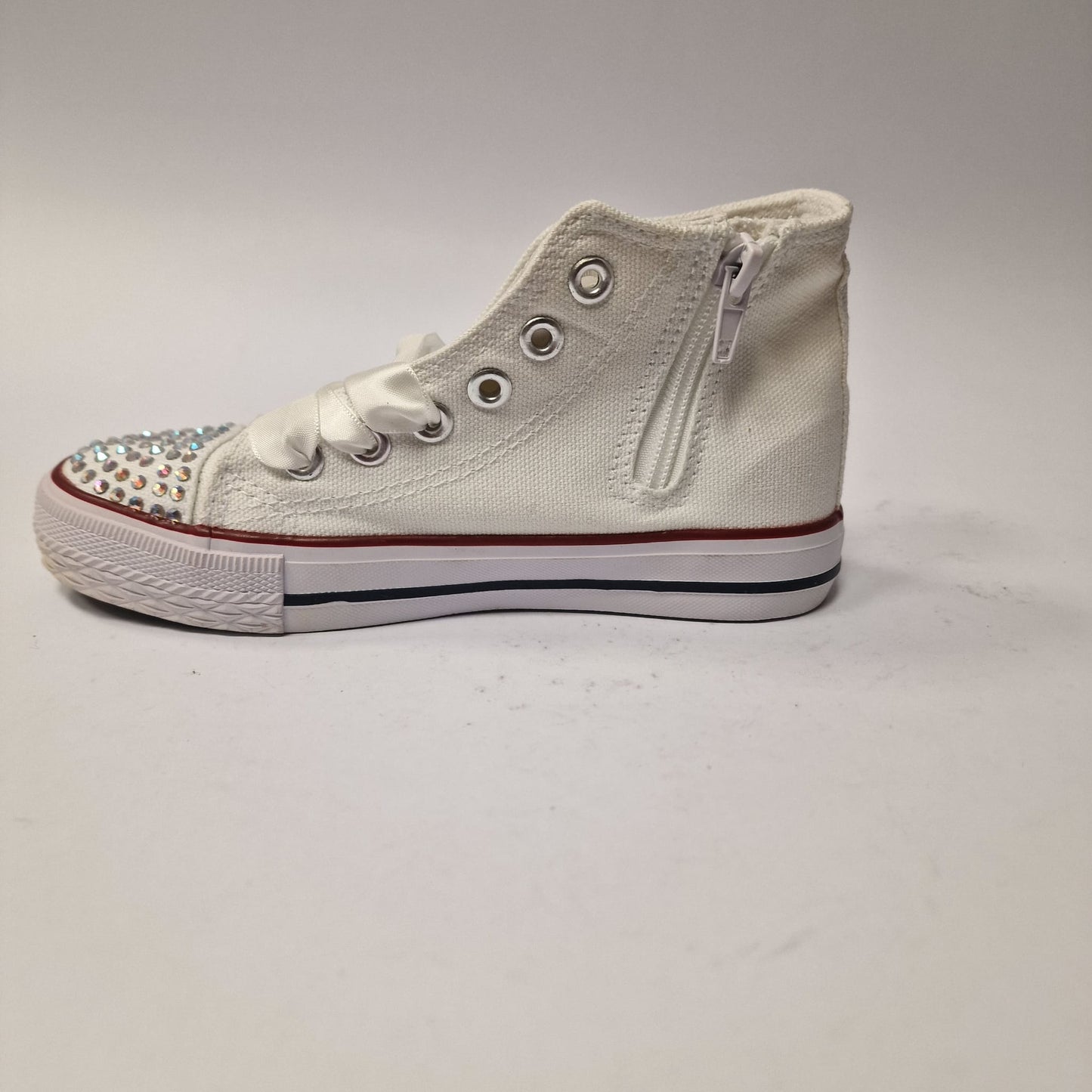 Sneakers White brillantini