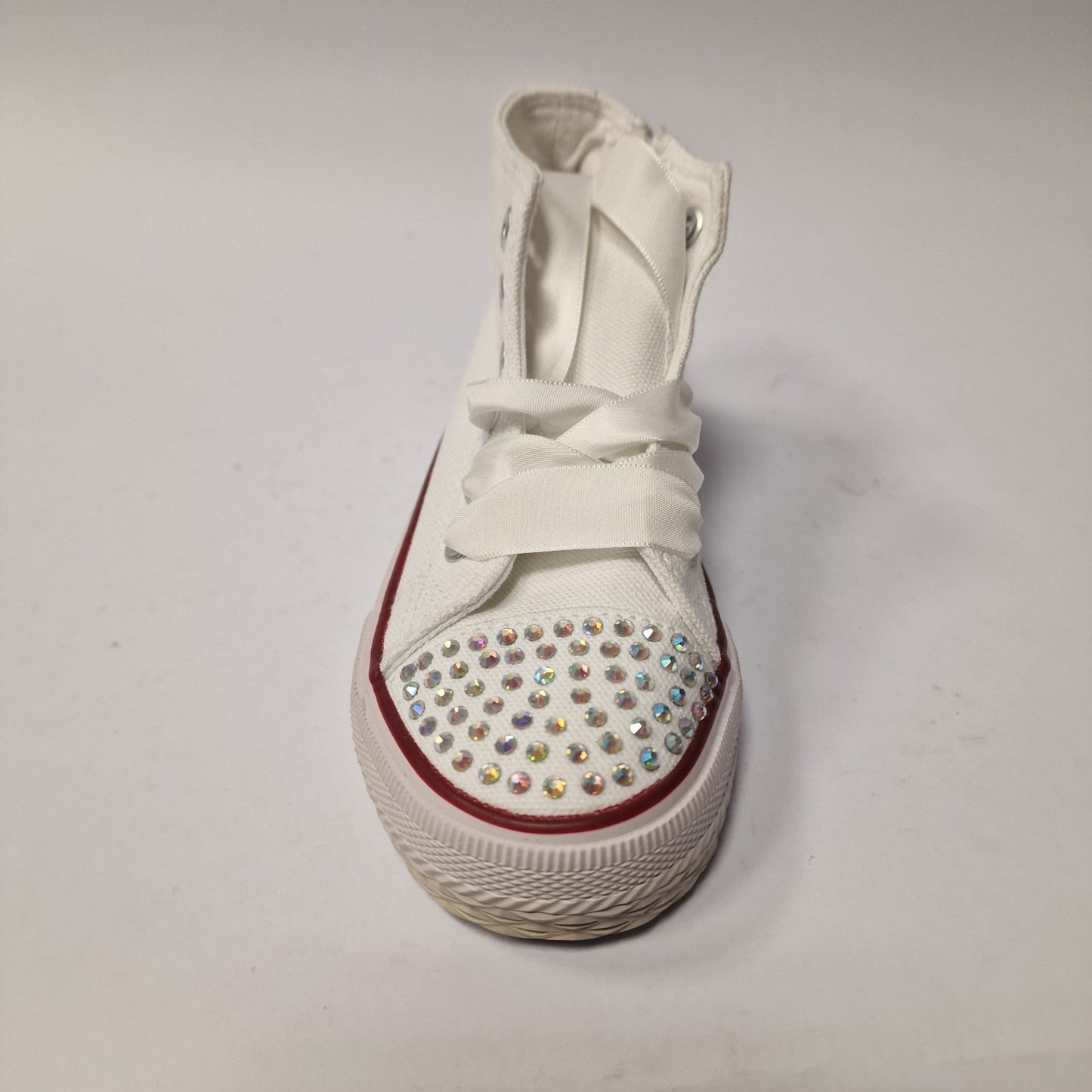 Sneakers White brillantini