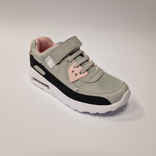 Sneakers Gris/Rosa