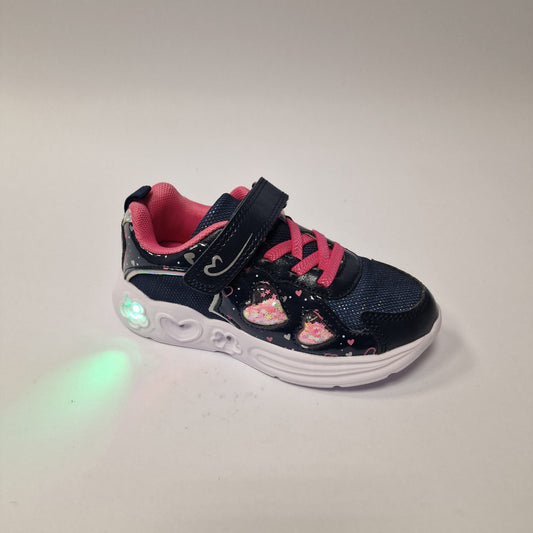 Bacio & Bacio - Sneakers Navy con luci