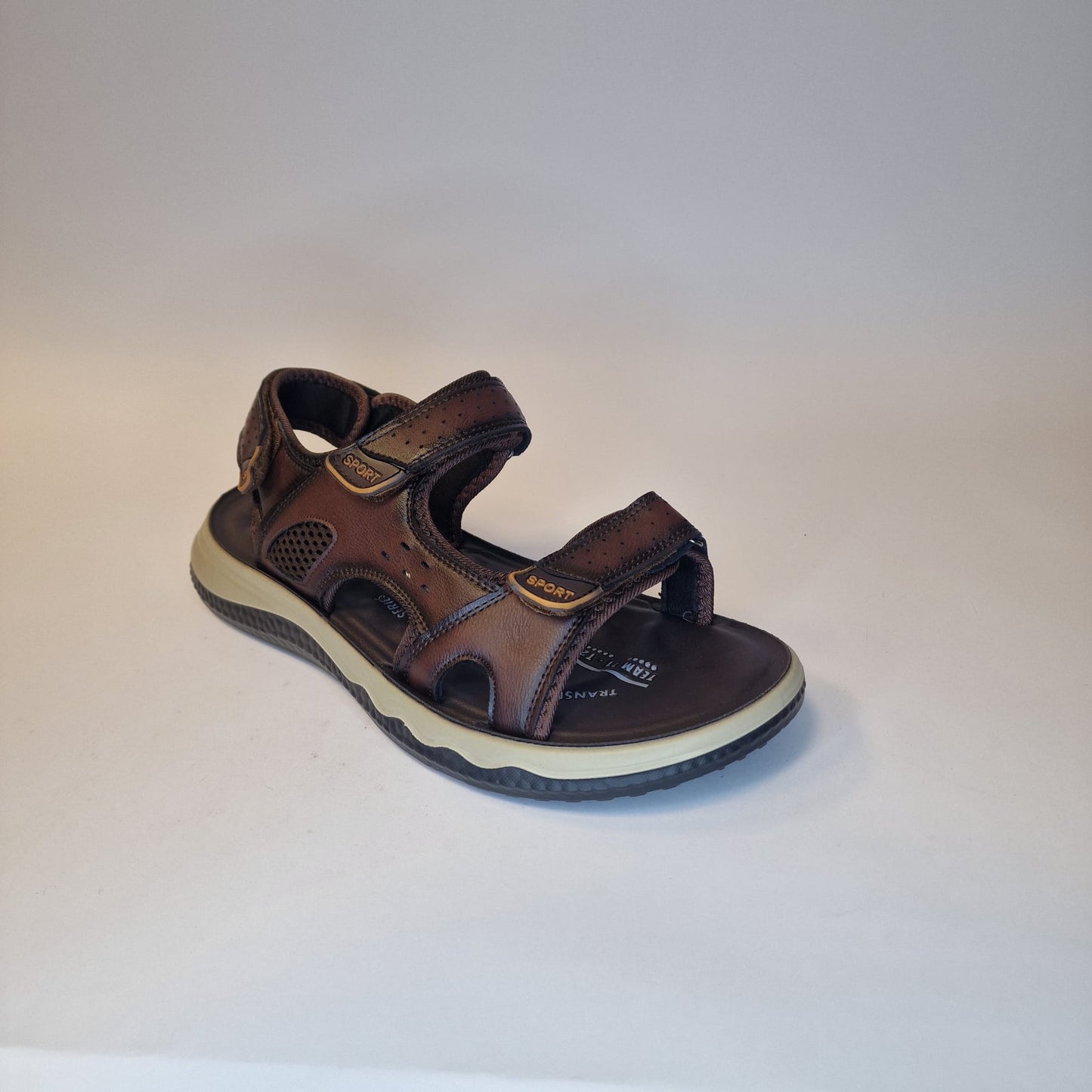 L.S.J Shoes - Sandalo Brown Uomo