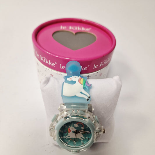 Le Kikke - Orologio Unicorno Azzurro