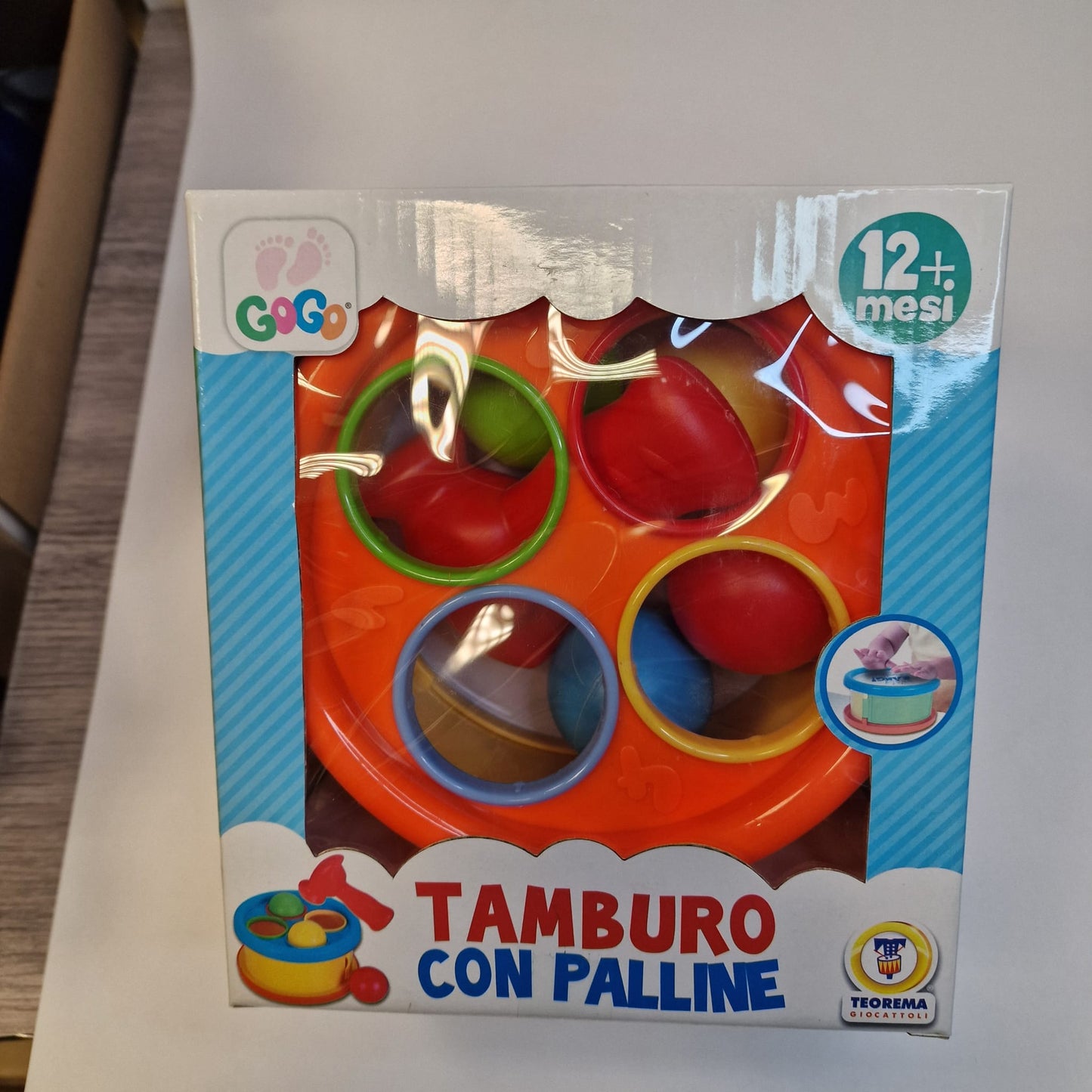 Gogo - Tamburo con palline