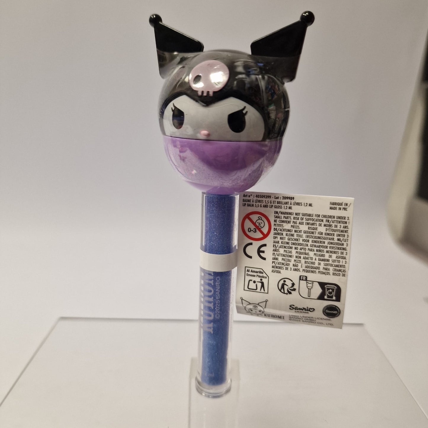 Kuromi - Balsamo labbra e lucidalabbra lollipop