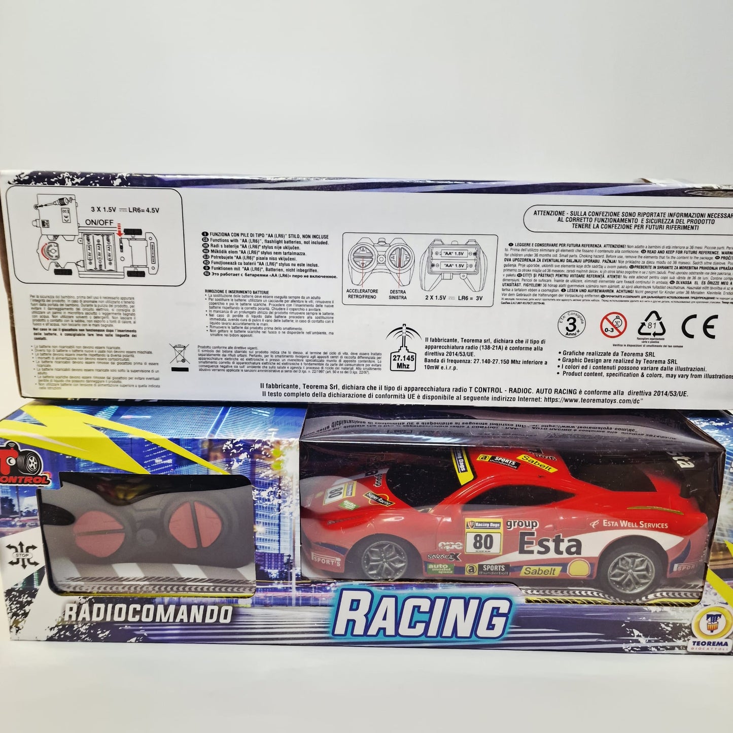 Teorema Giocattoli - Racing control