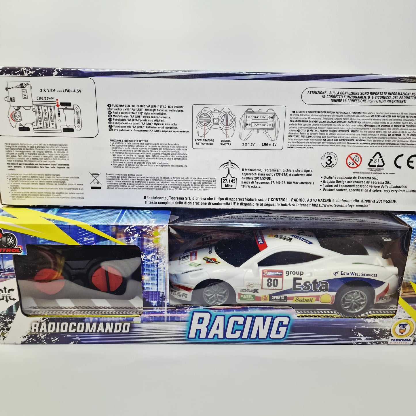 Teorema Giocattoli - Racing control