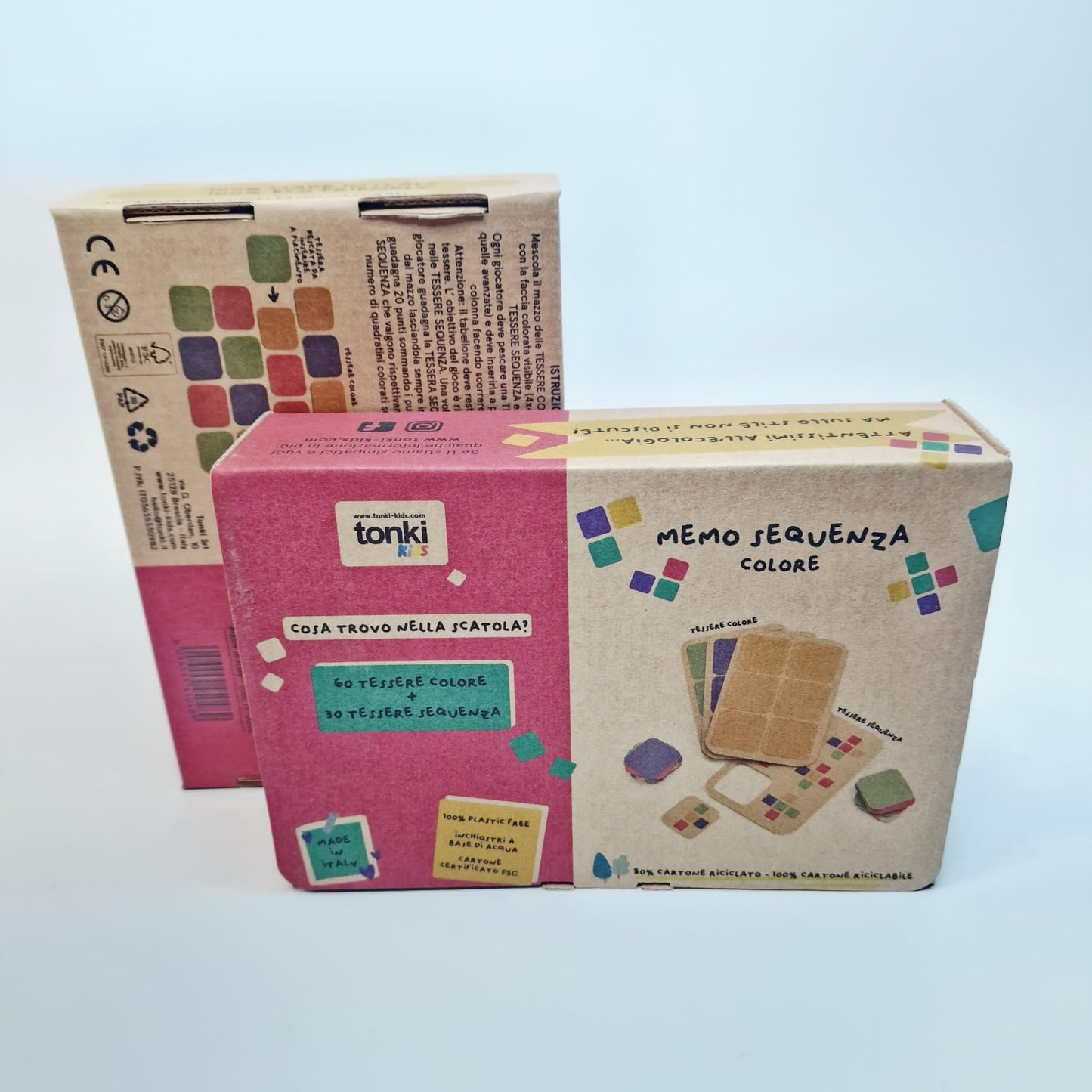 Tonki Kids - Memo sequenza colore