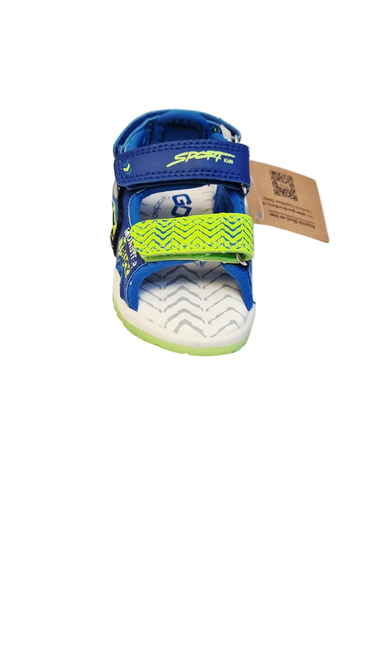 Giardino D'Oro – Sandalo Bambino Blu Monster Truck