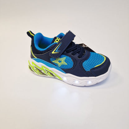 GDO - Sneakers azzurre con luci