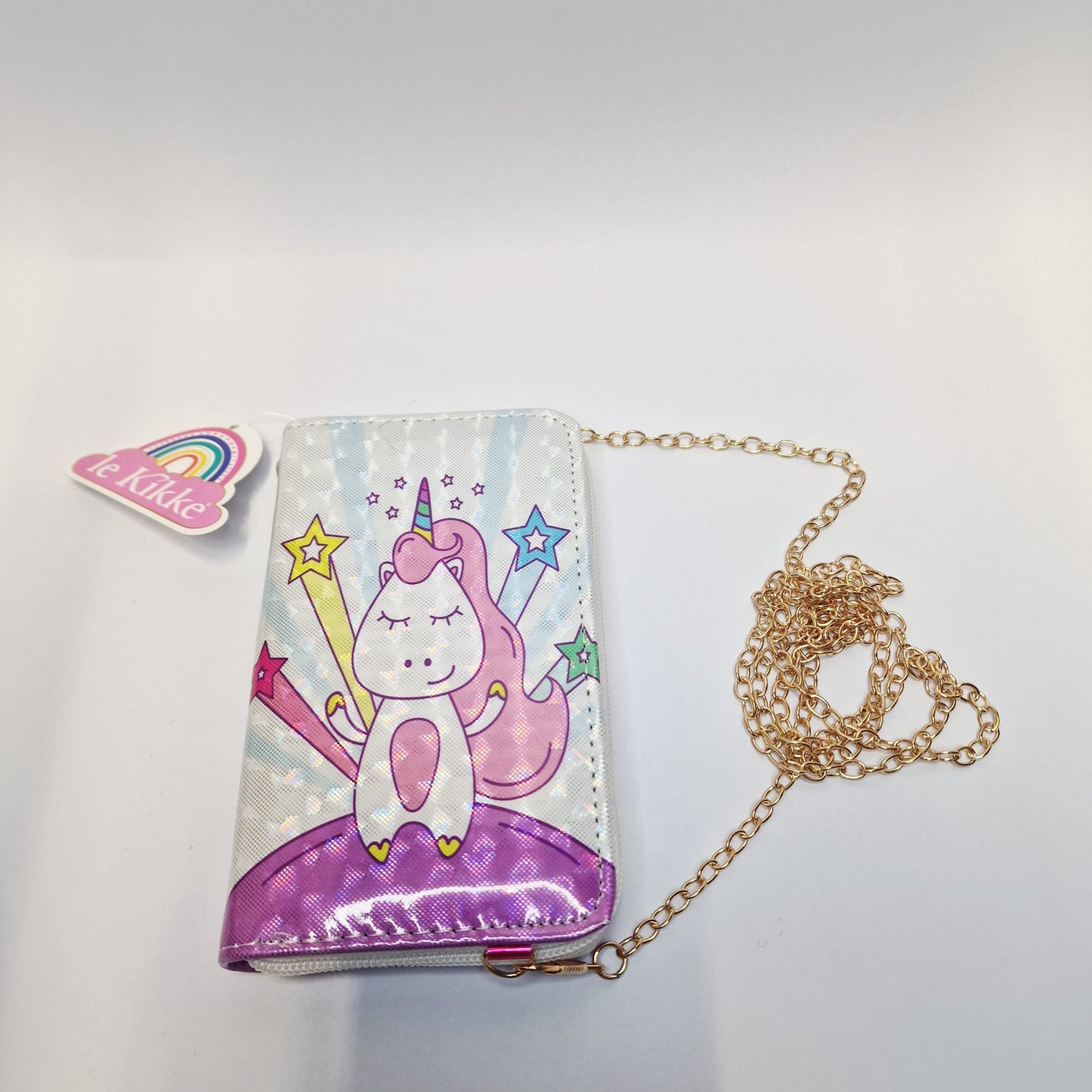 Le Kikke - Portafoglio Tracolla Unicorno