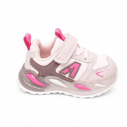 Sneakers bambina Pink con luci