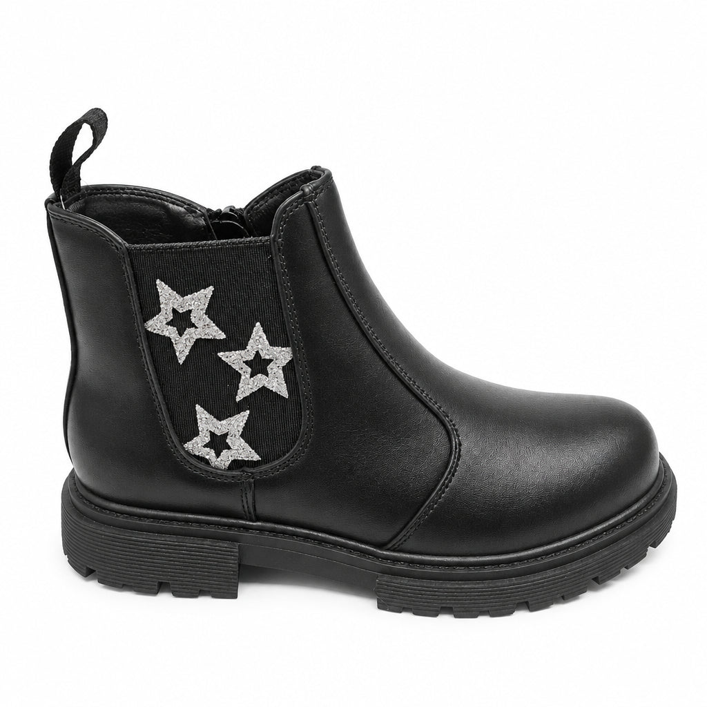 Asso - Stivaletto Black Silver