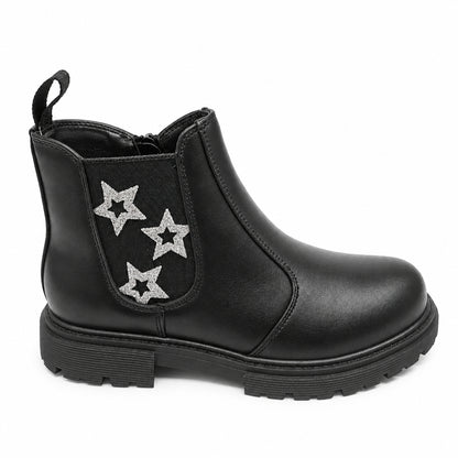 Asso - Stivaletto Black Silver