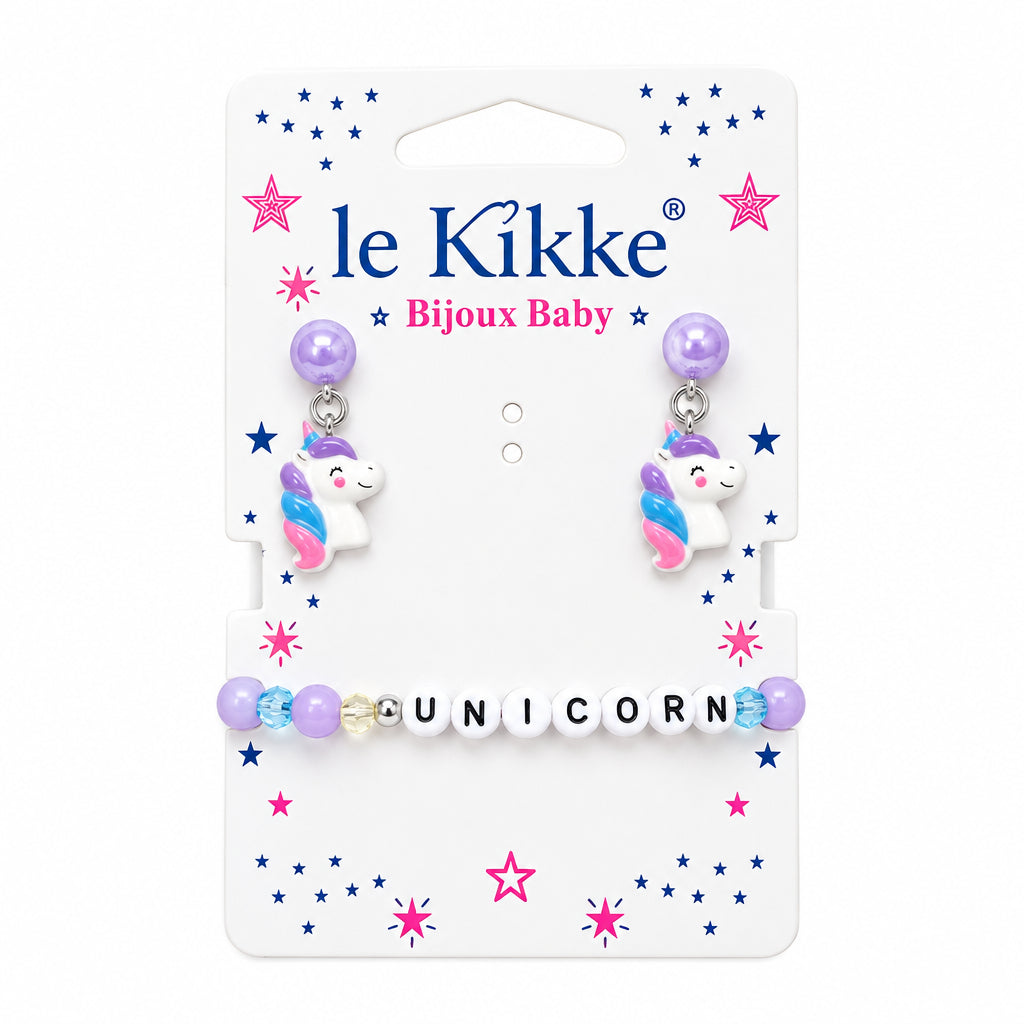 Le Kikke - Parure  Orecchini e Braccialetto