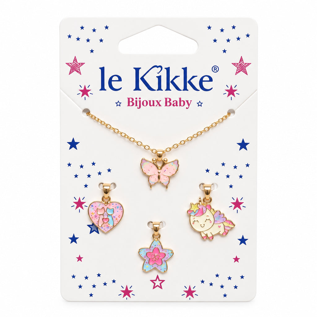 Le Kikke - Collana 4 ciondoli
