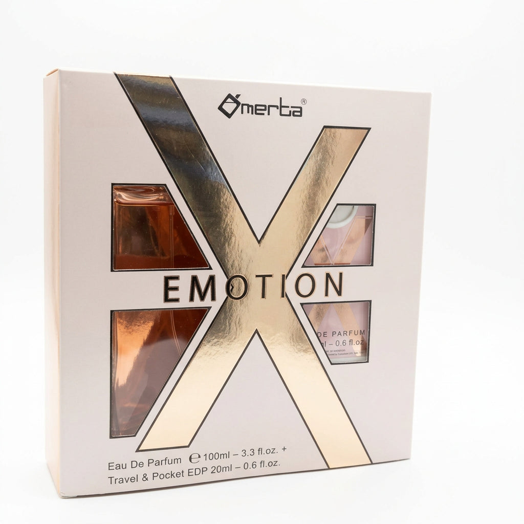 Omerta - Eau de Parfam X-Emotion 100ml + Travel 6 Pocket 20ml Woman